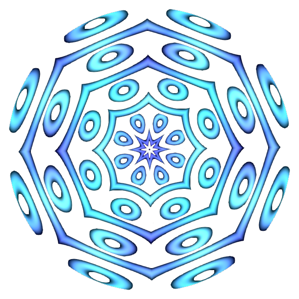 Motif en forme de roue